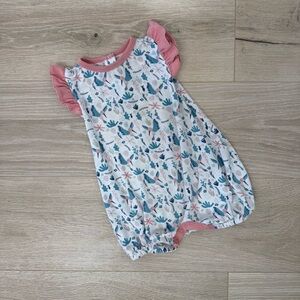 Bestaroo Hummingbird Ruffle Short Romper